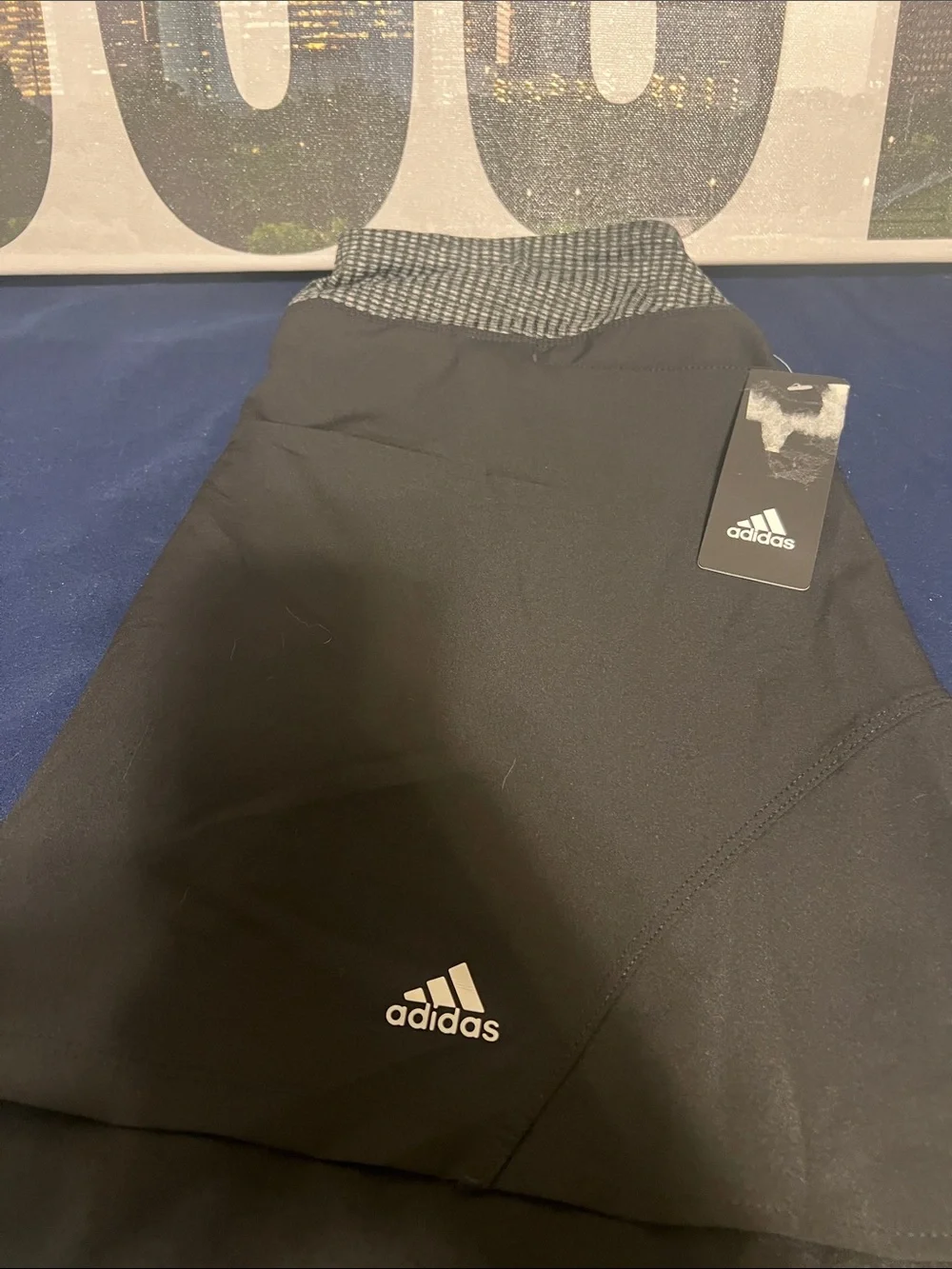 Adidas Black women's flare shorts